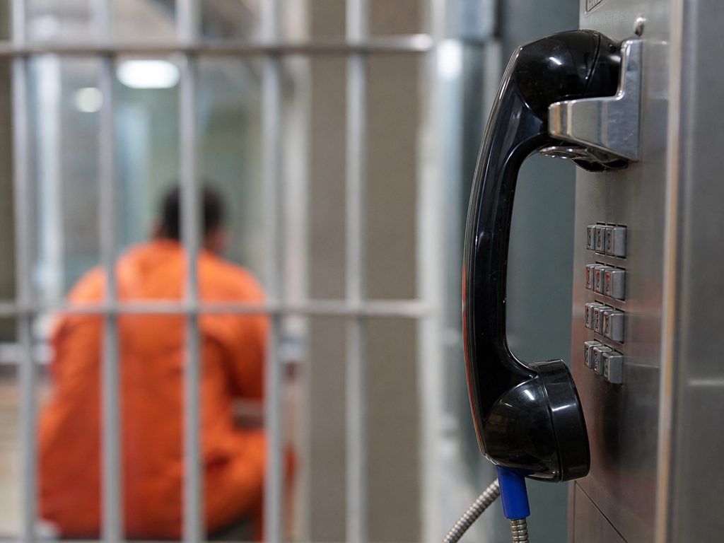 A Complete Guide to Managing Inmate Phone Call Costs and Regulations (article editorial guide): a close-up detail shot of the subject