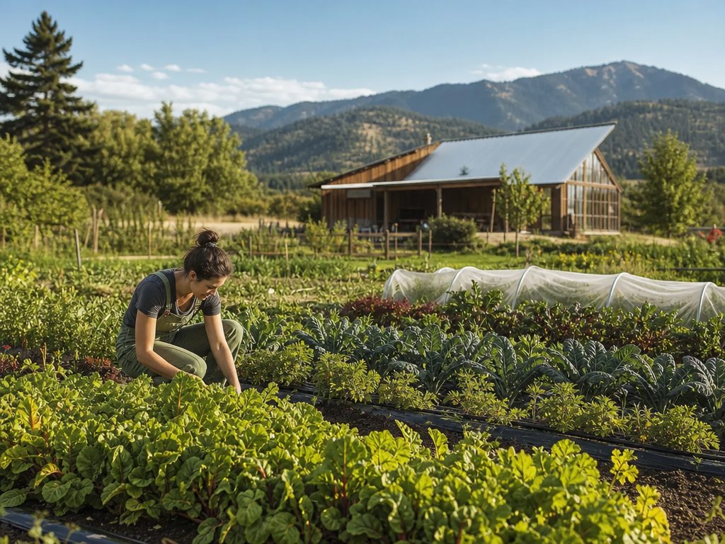 From Hobby to Harvest: How to Transition Your Passion into a Profitable Venture (article editorial guide): a wide establishing shot of the subject