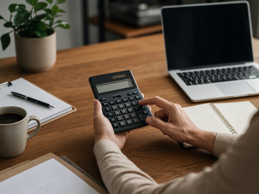 Hourly to Salary Calculator: a wide establishing shot of the subject