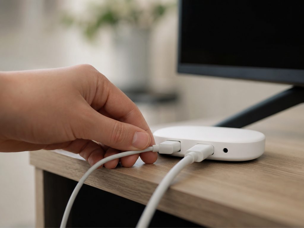 How to Set Up and Connect Your Google TV Streaming Device (article editorial guide): a close-up detail shot of the subject