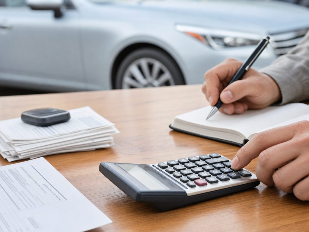 Mileage Reimbursement Calculator: a wide establishing shot of the subject