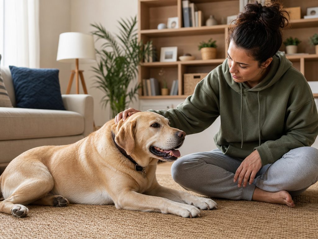 Navigating Your Female Dog's Heat Cycle: A Practical Owner's Guide (article editorial guide): a wide establishing shot of the subject
