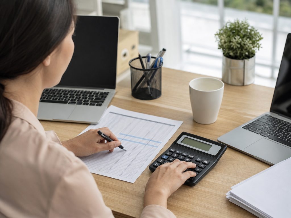 Overtime Pay Calculator: a wide establishing shot of the subject