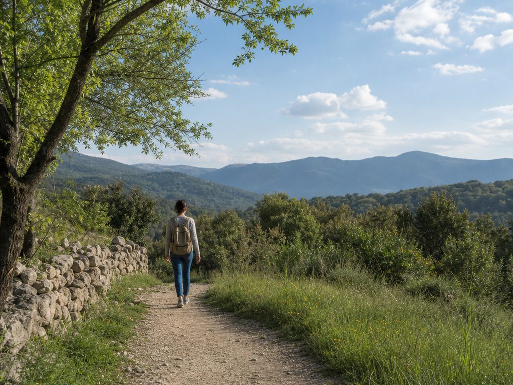 Small Steps, Big Impact: Practical Daily Habits for a Greener Lifestyle (article editorial guide): a wide establishing shot of the subject