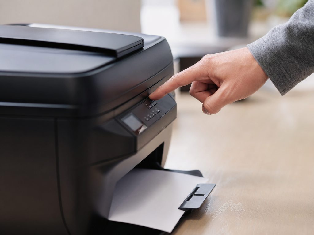 Take Control of Your Print Jobs: How to Set a Default Printer in Windows 11 and 10 (article editorial guide): a close-up detail shot of the subject