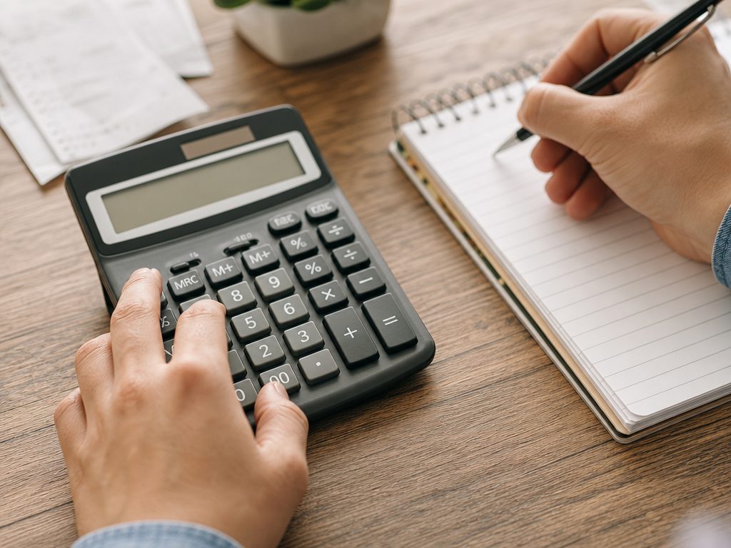 Take-Home Pay Estimator: a close-up detail shot of the subject