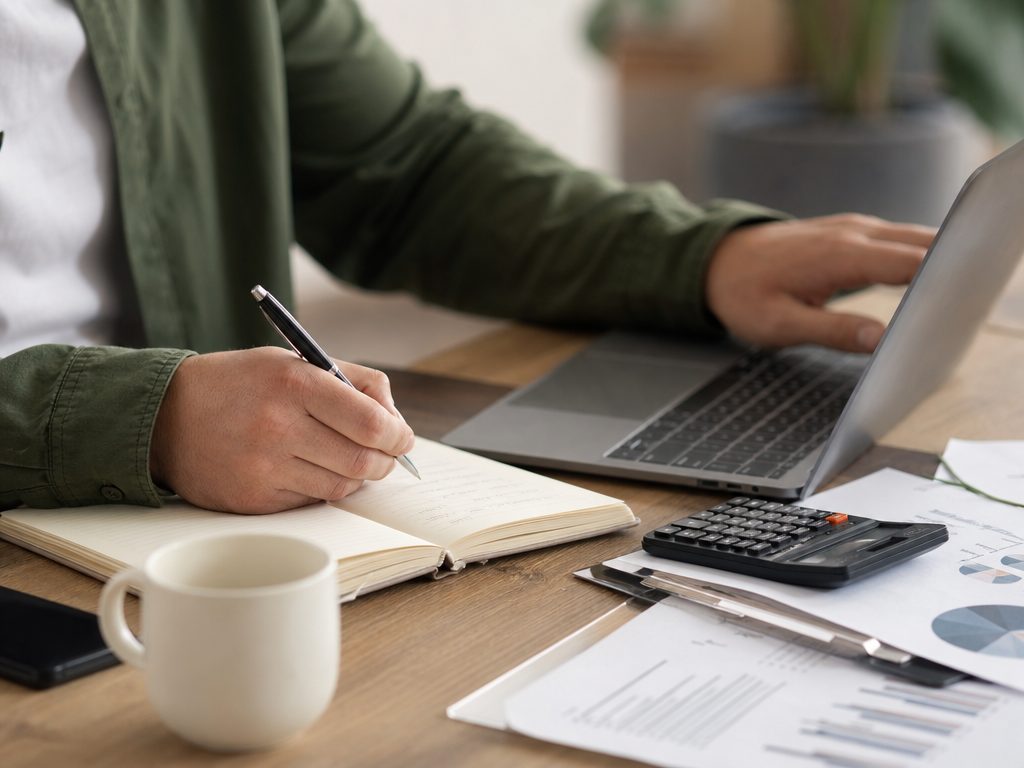 The Architecture of Balance: Strategic Time-Budgeting for Working Parents (article editorial guide): a close-up detail shot of the subject