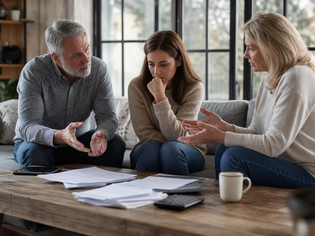 The Cost of Strings Attached: How to Navigate Family Funding and Boundary Disputes (article editorial guide): a wide establishing shot of the subject