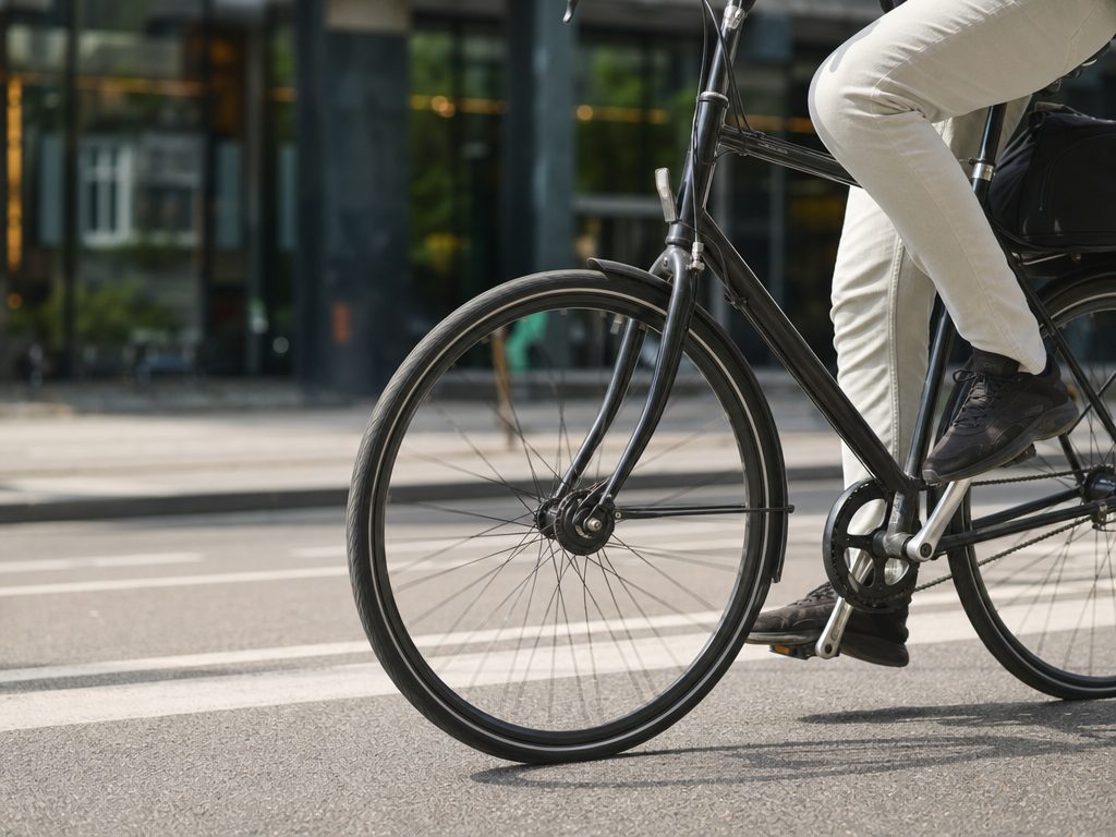 The Eco Bike Effect: How Two Wheels Are Rewriting the Commuter Carbon Equation (article editorial guide): a close-up detail shot of the subject