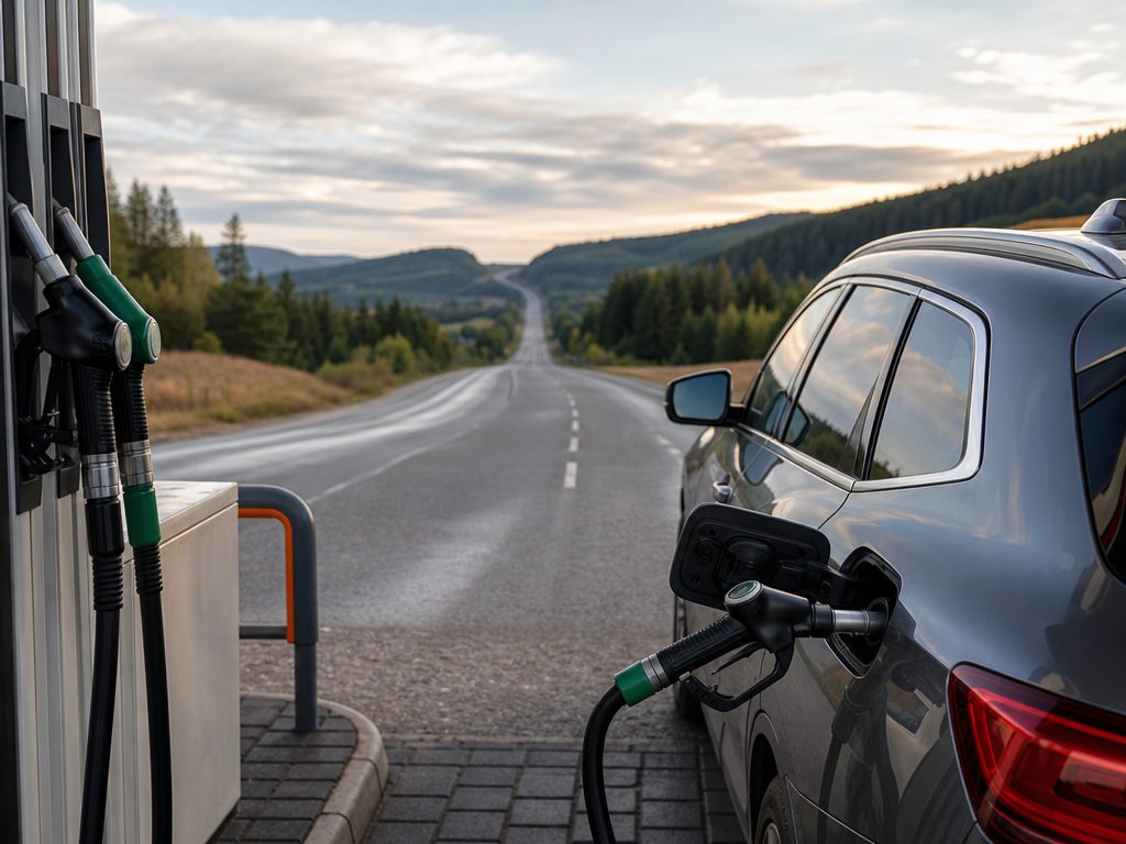 Trip Fuel Cost Calculator: a wide establishing shot of the subject