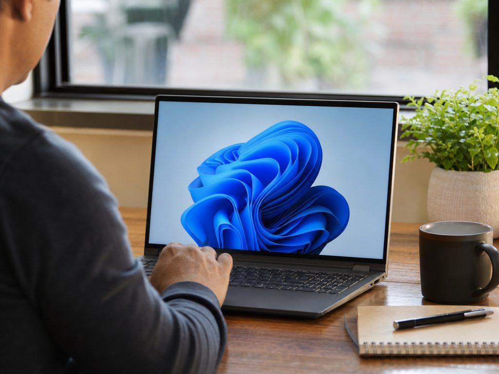 Troubleshooting Broken Apps: How to Repair Software Issues in Windows 11 and 10 (article editorial guide): a person interacting with the subject, face not prominent